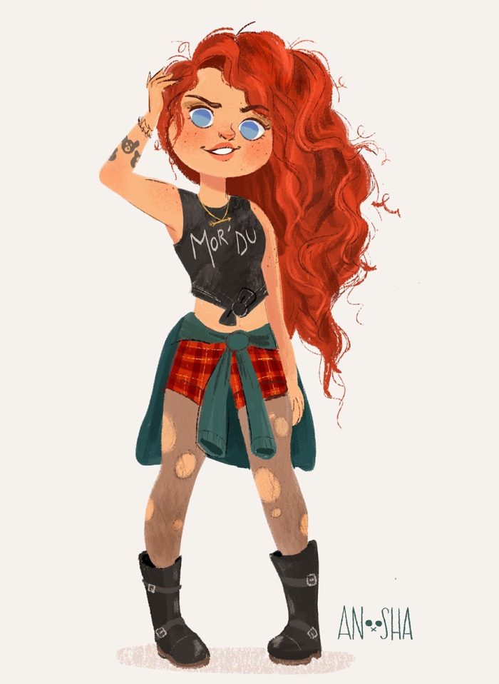 illustrator-creates-images-of-disney-princesses-as-modern-day-young-adults-1