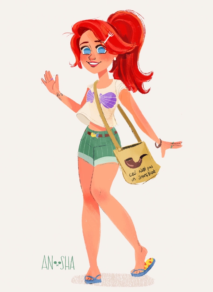 illustrator-creates-images-of-disney-princesses-as-modern-day-young-adults-3