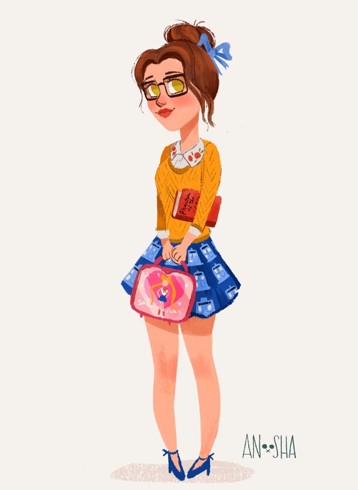 illustrator-creates-images-of-disney-princesses-as-modern-day-young-adults-8