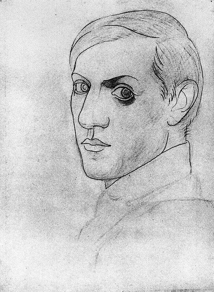 painting-self-portrait-style-evolution-pablo-picasso-12