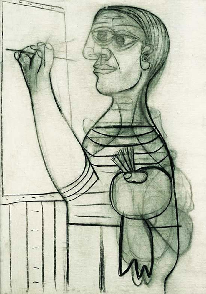 painting-self-portrait-style-evolution-pablo-picasso-10