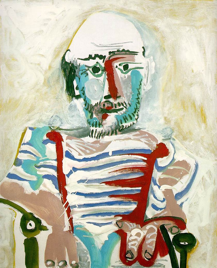 painting-self-portrait-style-evolution-pablo-picasso-2