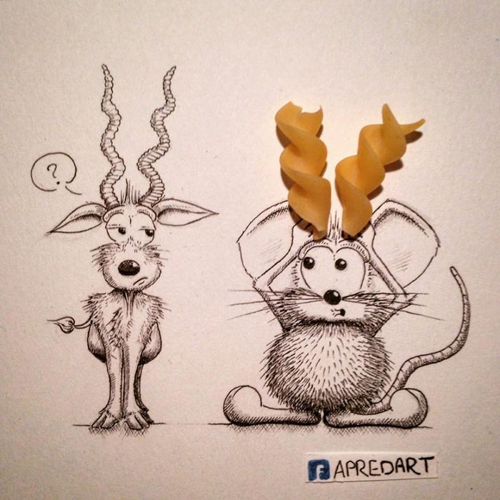 pencil-drawings-mouse-adventures-rikiki-loic-apredart-13