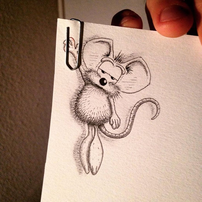 pencil-drawings-mouse-adventures-rikiki-loic-apredart-15