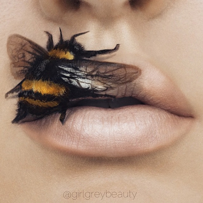 lips-drawings-makeup-art-andrea-reed-girl-grey-beauty-10