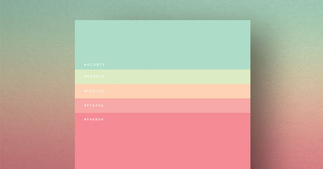 Most Popular Colors Of 2015 Shown In 8 Simple Palettes