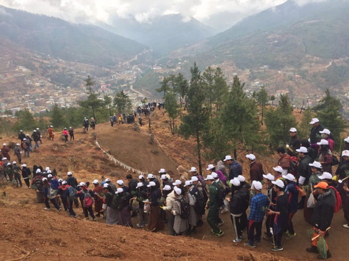 birth-new-prince-celebrated-planting-thousands-trees-bhutan-3