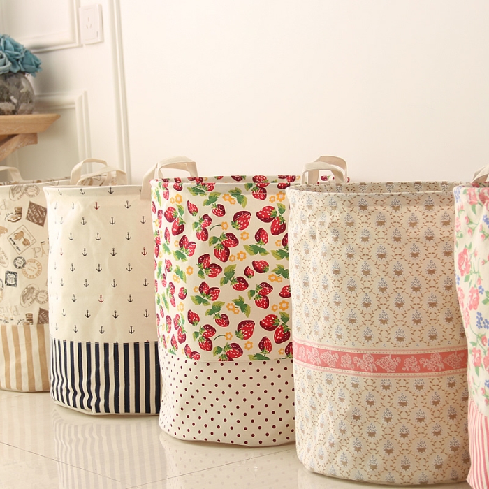 Laundry basket in every room