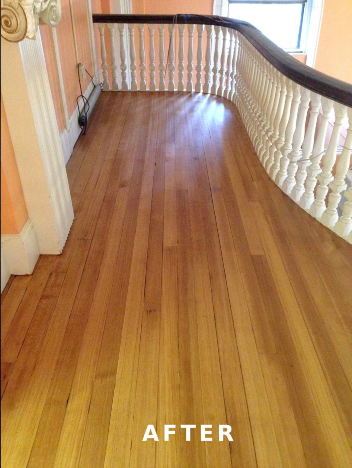 And the great success - floor looks like a brand new!