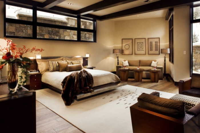 Basement bedroom