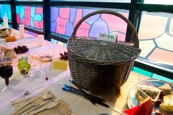 And we even had Ned's head to complete the banquet table