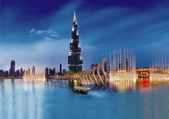 6. Dubai fountain