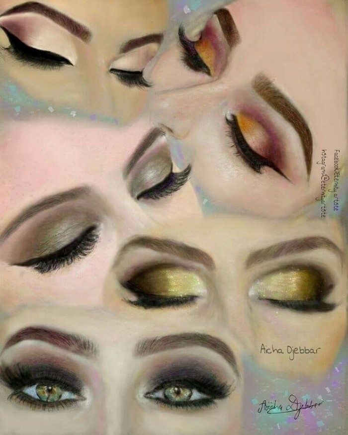eyes hidden women
