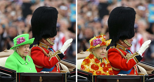 queen elizabeth green screen dress The Queen of England Wore a Bright Green Outfit So, Naturally, the Internet  Treated It Like a Green Screen