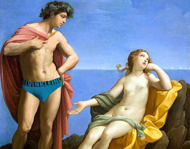 When Modern Fashion Invades Classic Art (18 Pics)