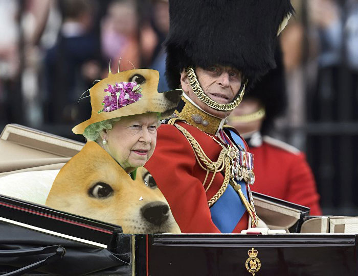 queen green screen dress Queen's 'Green Screen' Dress Starts A Hilarious Photoshop Battle