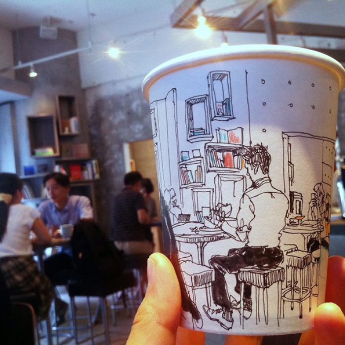 tokyo-life-illustrations-on-paper-cups-mariya-suzuki-japan-9