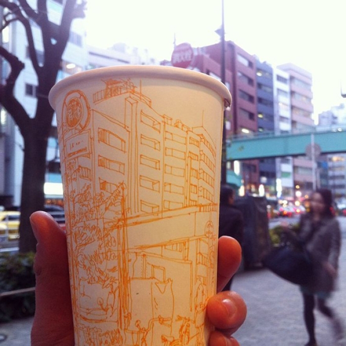 tokyo-life-illustrations-on-paper-cups-mariya-suzuki-japan-2