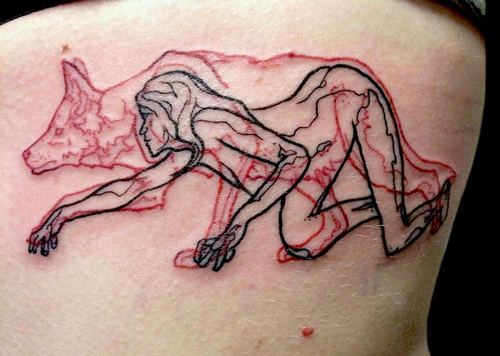 girls-animals-tattoo-outline-pablo-puentes-3