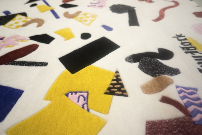 Which we helped them turn into beautiful hand-made rugs