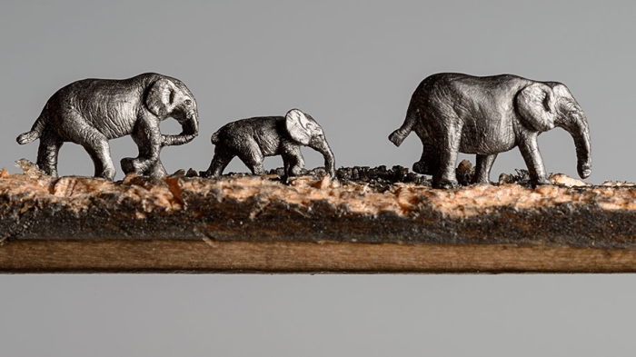 pencil-carving-graphite-art-elephant-walk-cindy-chinn-7