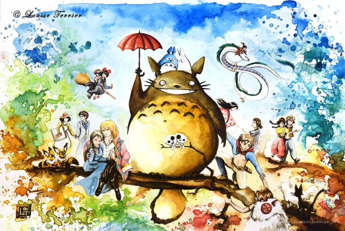 hayao-miyazaki-paintings-studio-ghibli-fan-art-louise-terrier-14