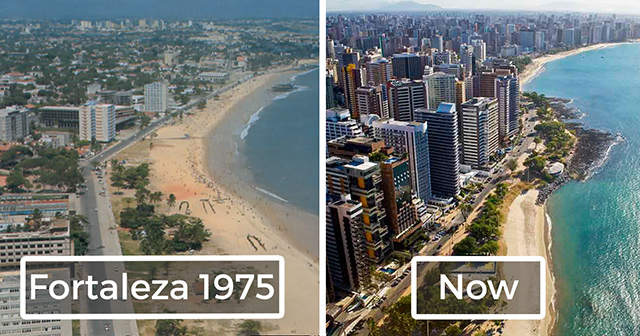 15 Before-And-After Pics Of The Iconic Cities Around The World