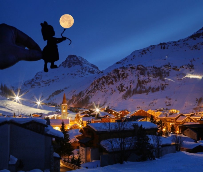 Val, d'Isere, France