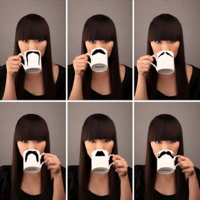 Moustache Mugs