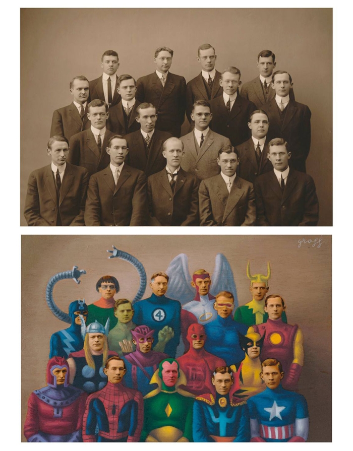 vintage-superheroes-drawing-retro-photos-alex-gross-47