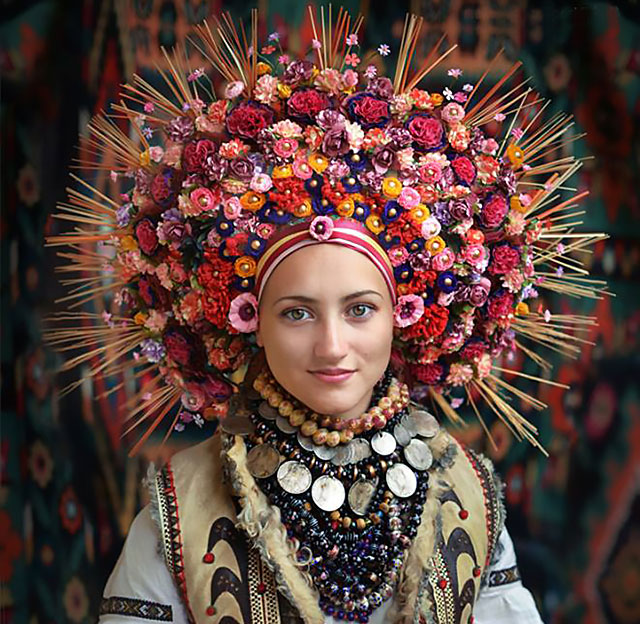 Ukrainian Women Bring Back Traditional Floral Crowns To Show National Pride