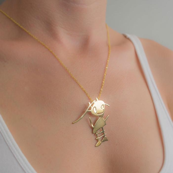 artists-turn-children-doodles-into-jewelry-yasemin-erdin-ozgur-karavit-1