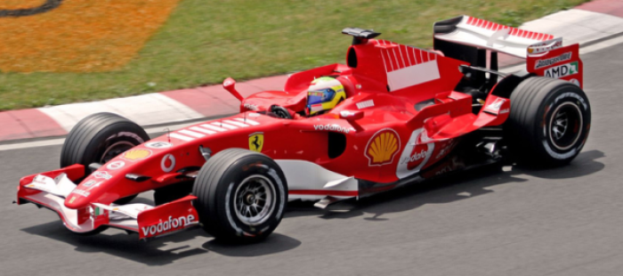Felipe Massa driving for Ferrari at the 2006 Canadian Grand Prix