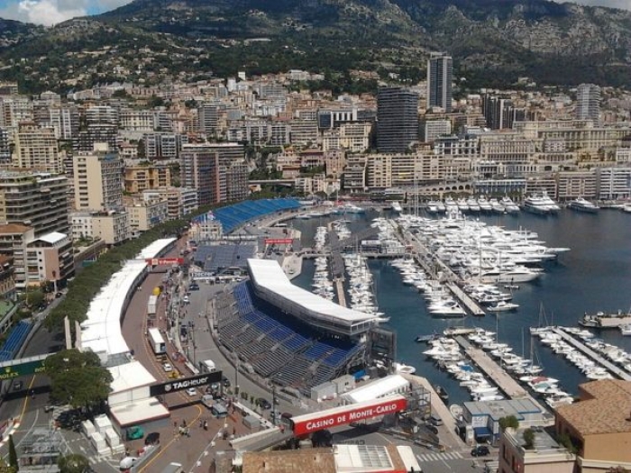 Part of the Monaco F1 Circuit