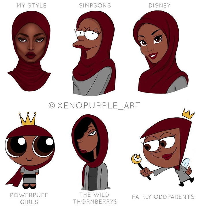 different-cartoon-style-drawing-challenge-7