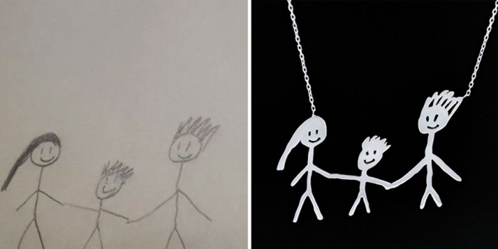 artists-turn-children-doodles-into-jewelry-yasemin-erdin-ozgur-karavit-2