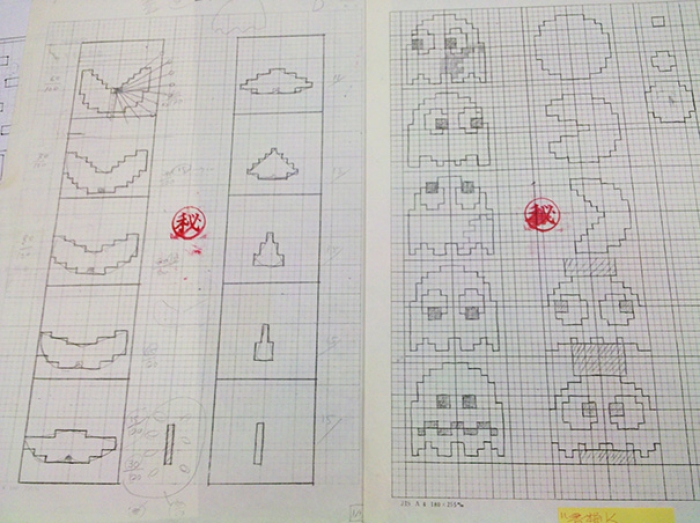 pac-man-original-drawings-toru-iwatani-4