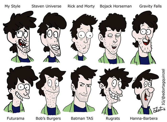 different-cartoon-style-drawing-challenge-5