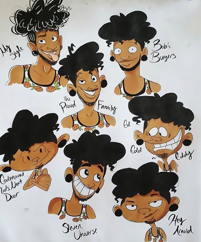 different-cartoon-style-drawing-challenge-2