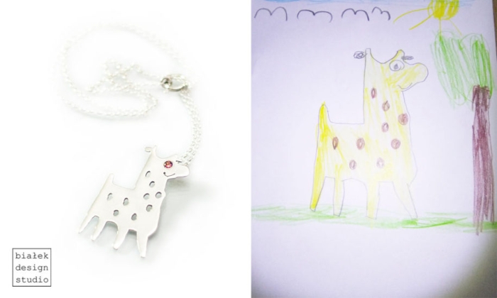 Bialek Design Studio – Jewelry Inspired By Children’s Drawings