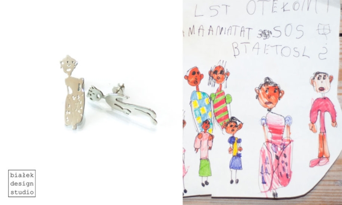 Bialek Design Studio – Jewelry Inspired By Children’s Drawings