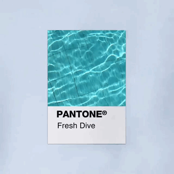 PANTONE Colors Reimagined As Real Ocean Elements