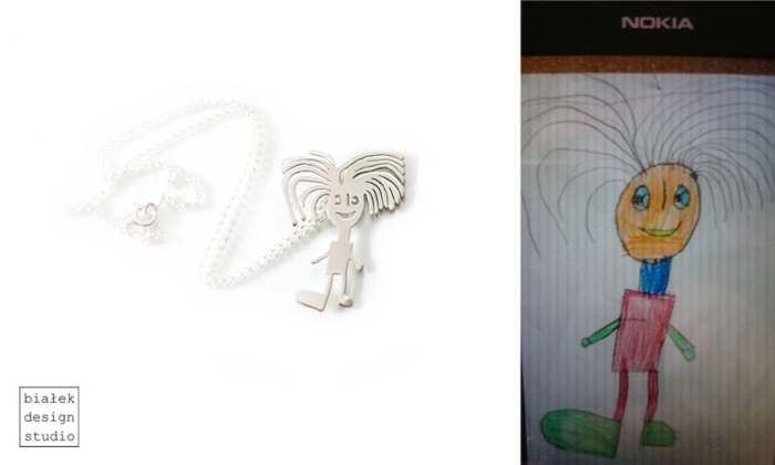 Bialek Design Studio – Jewelry Inspired By Children’s Drawings