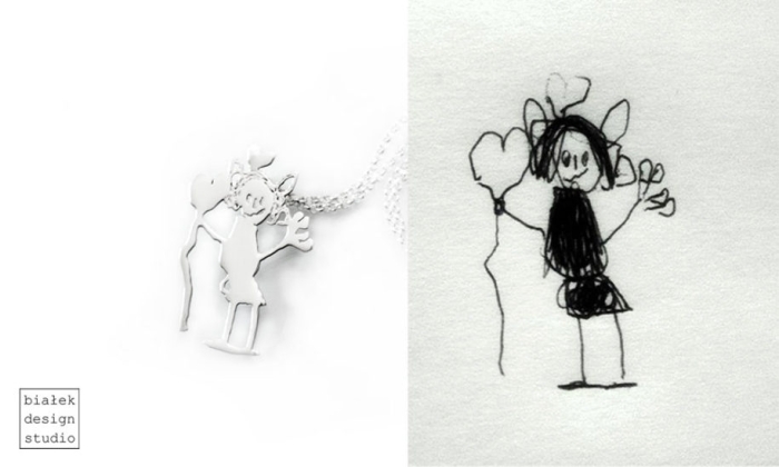 Bialek Design Studio – Jewelry Inspired By Children’s Drawings
