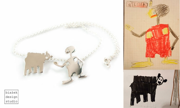 Bialek Design Studio – Jewelry Inspired By Children’s Drawings