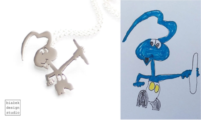 Bialek Design Studio – Jewelry Inspired By Children’s Drawings