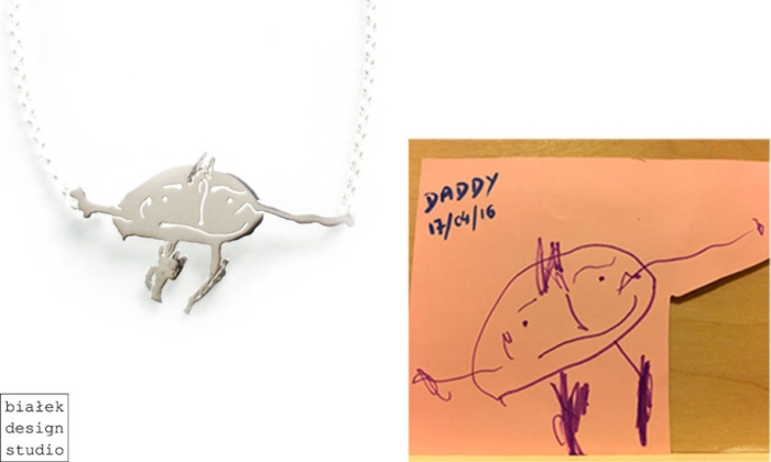 Bialek Design Studio – Jewelry Inspired By Children’s Drawings