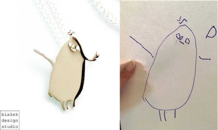 Bialek Design Studio – Jewelry Inspired By Children’s Drawings