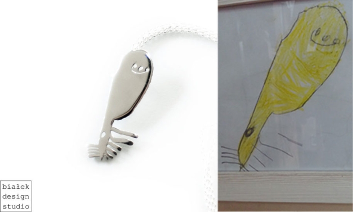 Bialek Design Studio – Jewelry Inspired By Children’s Drawings