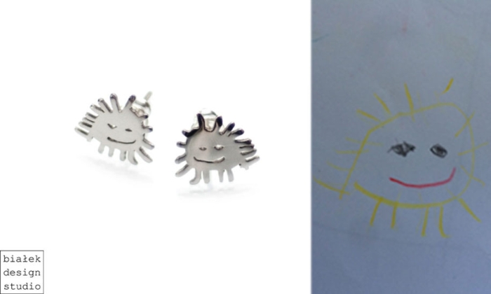 Bialek Design Studio – Jewelry Inspired By Children’s Drawings